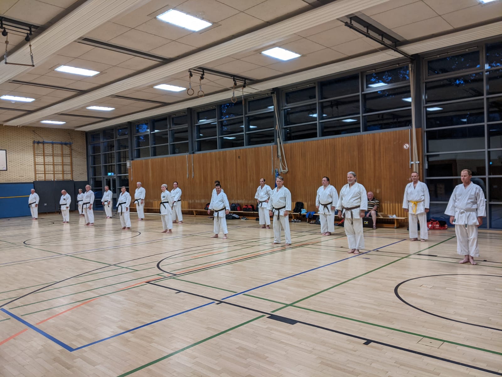 erstes Training nach den Sommerferien 2021